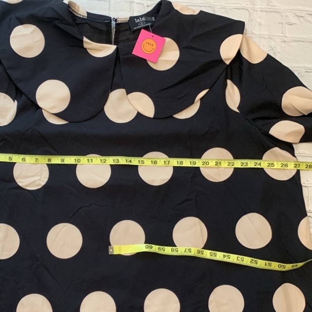 Dressed in LALA Black and White Polka Dot Maxi Dress - Picture 15 of 16